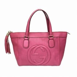 GUCCI Soho Interlocking G 282307 Bag Tote Handbag Ladies
