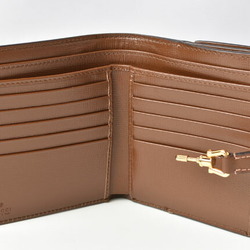 Gucci wallet bi-fold GUCCI fold Jackie GG beige brown 658550 HUHHG 8565