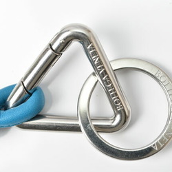 BOTTEGA VENETA Keyring Keychain Nappa Triangle Blaster Blue 651052V00504634 Outlet