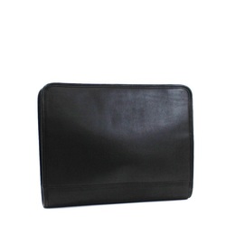 Coach Old Clutch Bag Document Case Tablet Leather Black COACH Ladies