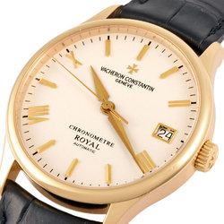 VACHERON CONSTANTIN Patrimony Chronometer Royale Date K18YG Men s