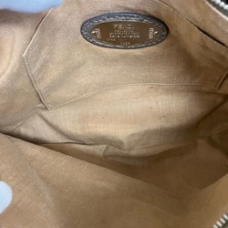 FENDI Selleria Shoulder Bag Crossbody Gray Silver Leather Ladies Men's Fashion USED