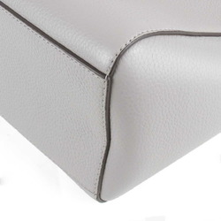 Michael Kors Tote Bag Leather Gray Women's