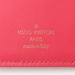 LOUIS VUITTON Wallet Trifold New Wave Compact Women's Leather Freesia M63821