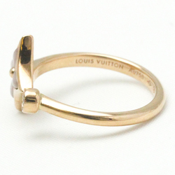 Louis Vuitton Ring Star Blossom Mini (Pink Gold X White Mother Of Pearl X Diamond) Q9S80A Pink Gold (18K) Fashion Diamond,Shell Band Ring Carat/0.04 Pink Gold