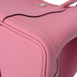 HERMES Hermes Garden TPM Pink Palladium Hardware U Engraved (Around 2022) Women's Country Handbag