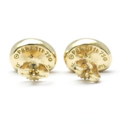 Tiffany Bean No Stone Yellow Gold (18K) Stud Earrings Gold