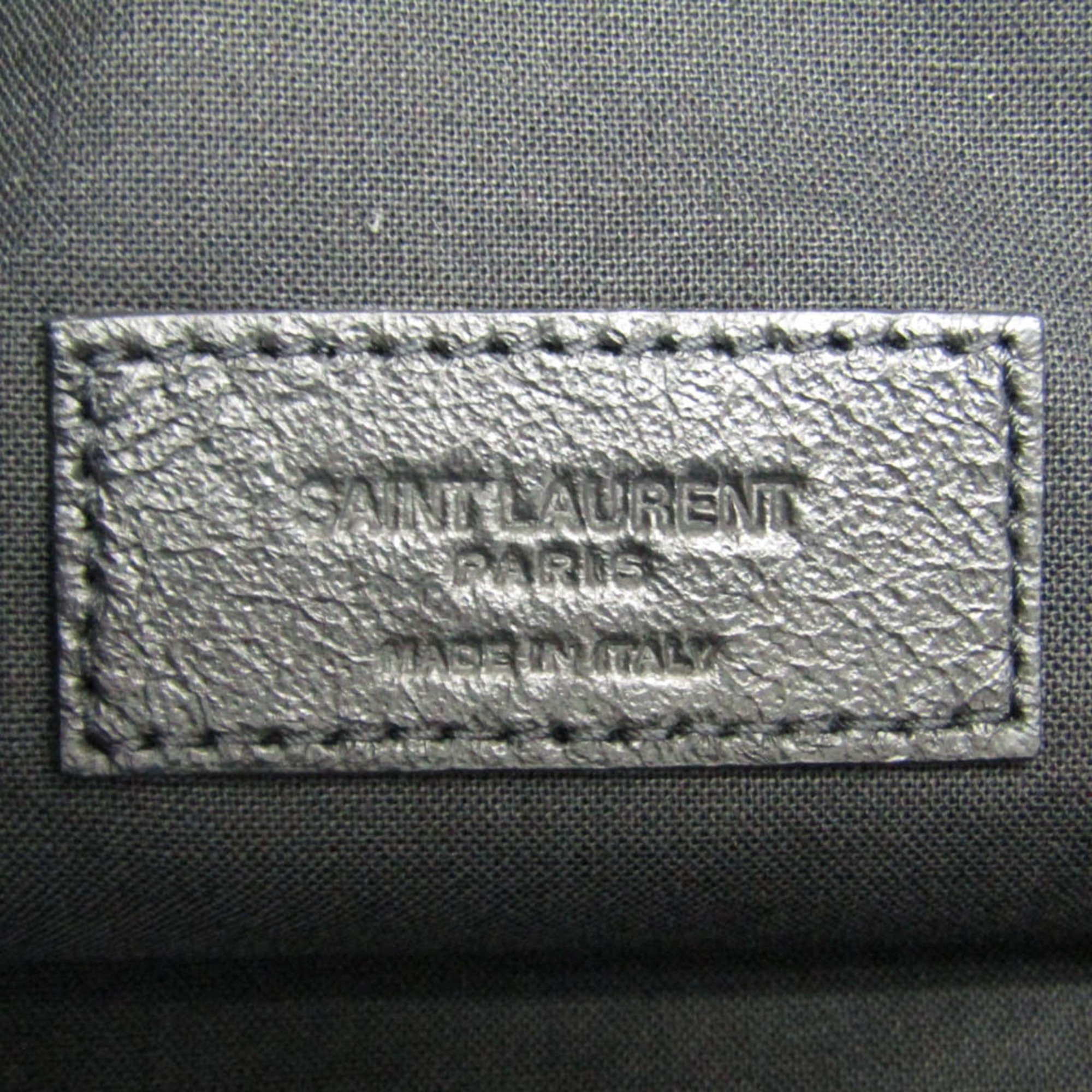 Saint Laurent Women's Leather Tote Bag Black