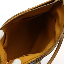 LOUIS VUITTON Monogram Pallas Handbag M40929 Canvas Leather Brown Gold Hardware 2WAY Shoulder Bag Vuitton