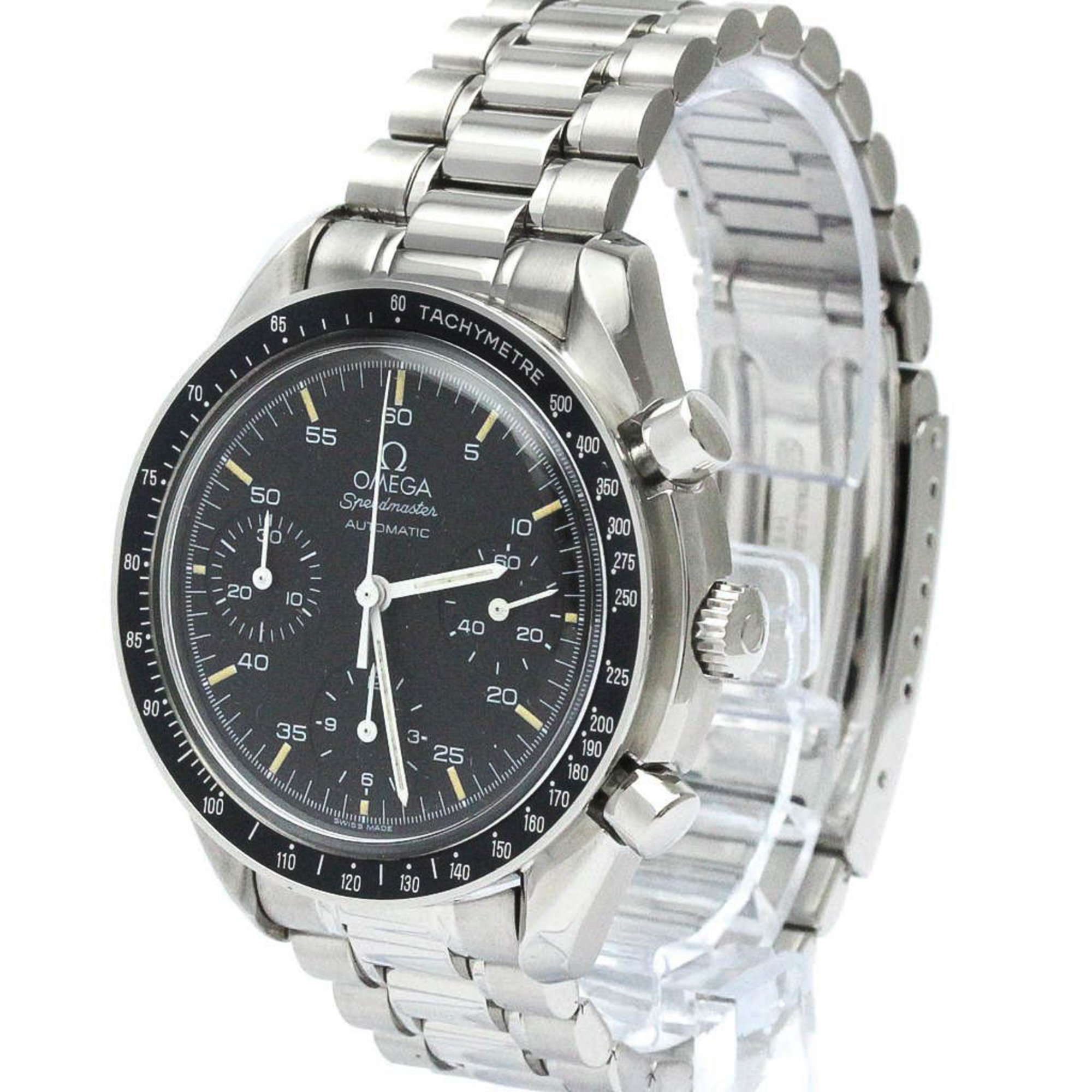 Polished OMEGA Speedmaster Automatic Steel Mens Watch 3510.50 BF565471