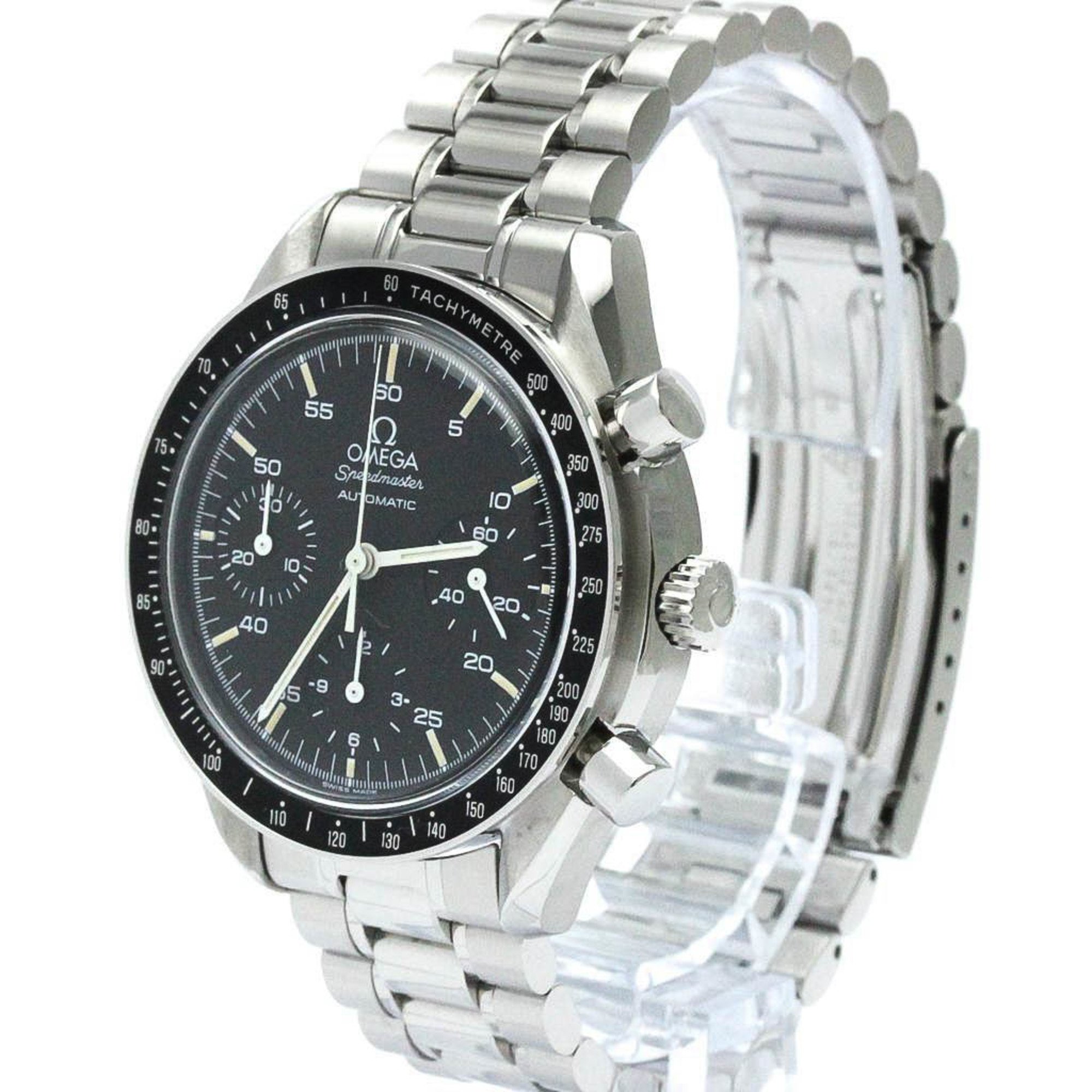 Polished OMEGA Speedmaster Automatic Steel Mens Watch 3510.50 BF566754