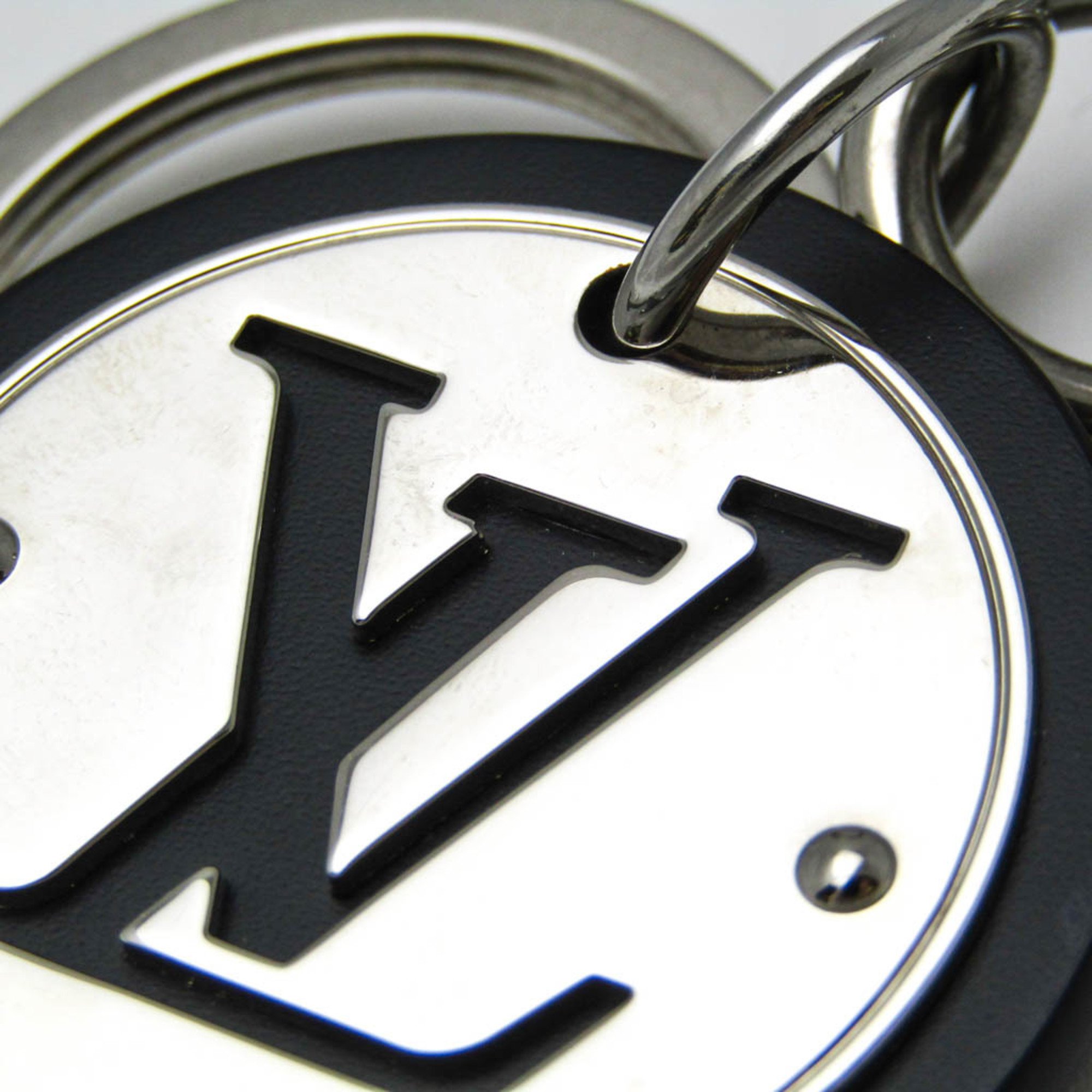 Louis Vuitton LV Circle M67362 Keyring (Black,Silver)