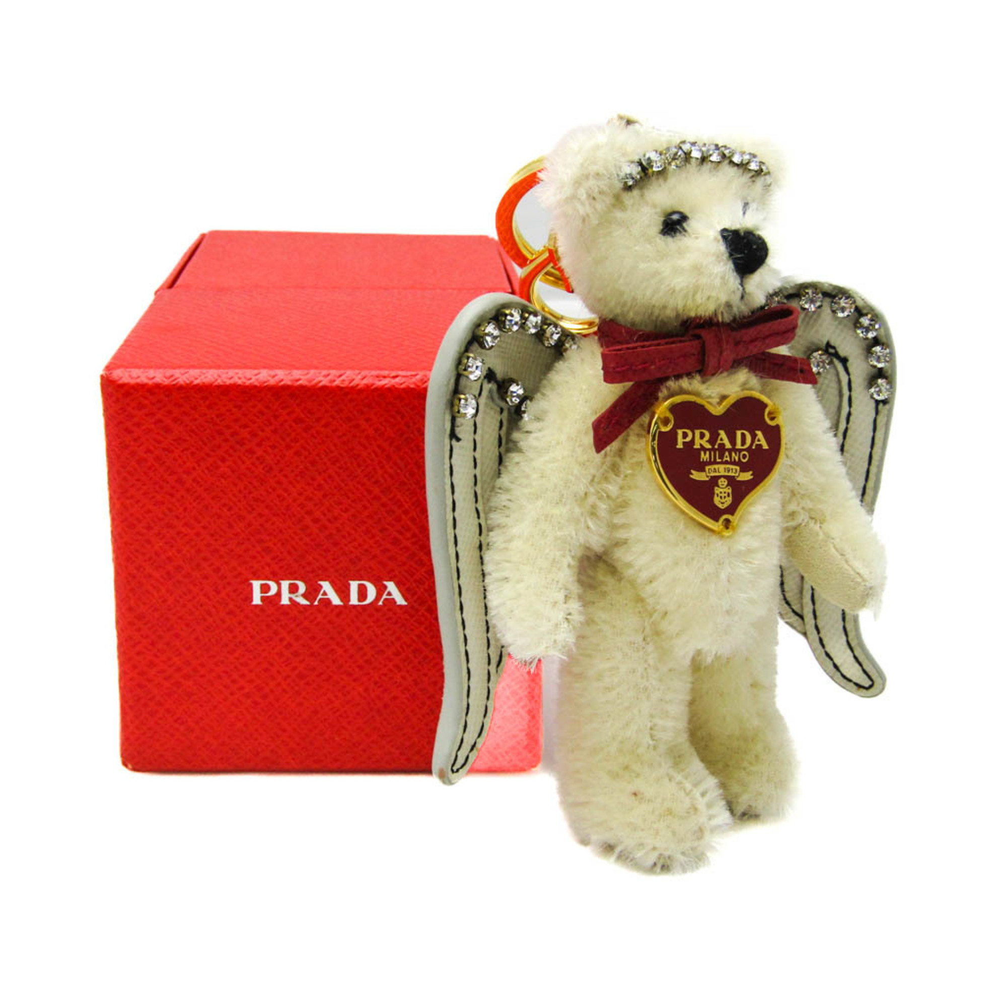 Prada Bear Angel 1ARF63 Keyring (Clear,Cream,Gold,Red Color) | eLADY  Globazone