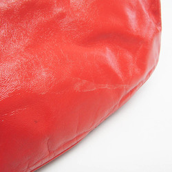 Bottega Veneta Intrecciato 252008 Women's Leather Shoulder Bag Pink Orange