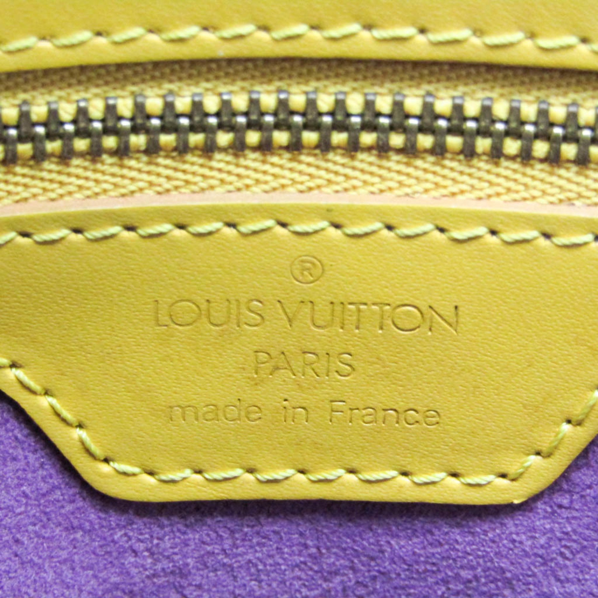 Louis Vuitton Epi Lussac M52289 Women's Shoulder Bag Jaune