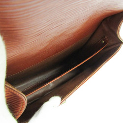 Louis Vuitton Epi Cartociere M52243 Men,Women Shoulder Bag Kenyan Brown