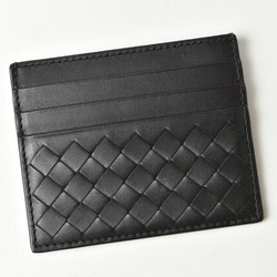 Bottega Veneta Card Case Business Holder BOTTEGA VENETA Intrecciato Leather Black 548510