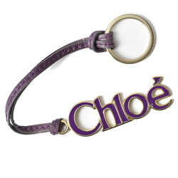 Chloé Chloe Keyring Bag Charm Keychain Motif Violet 7EPCG-8S812