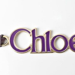 Chloé Chloe Keyring Bag Charm Keychain Motif Violet 7EPCG-8S812