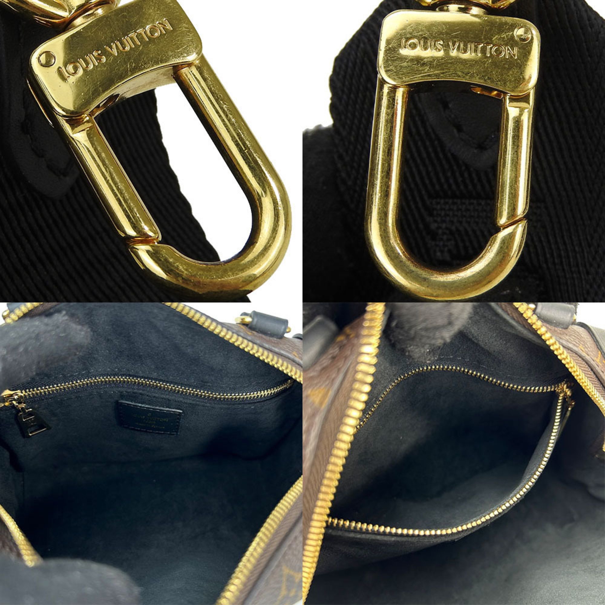 Louis Vuitton Handbag Shoulder Bag Petite Malle Souple M45571 Monogram Women's LOUIS VUITTON LV hand shoulder bag monogram