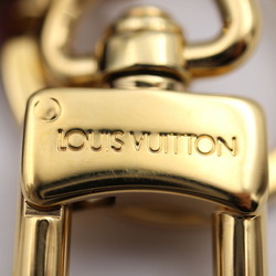 LOUIS VUITTON Porte Claire Illustre Keychain M00621 Monogram Vernis Blue Pink Gold Hardware Key Ring Bag Charm Vuitton