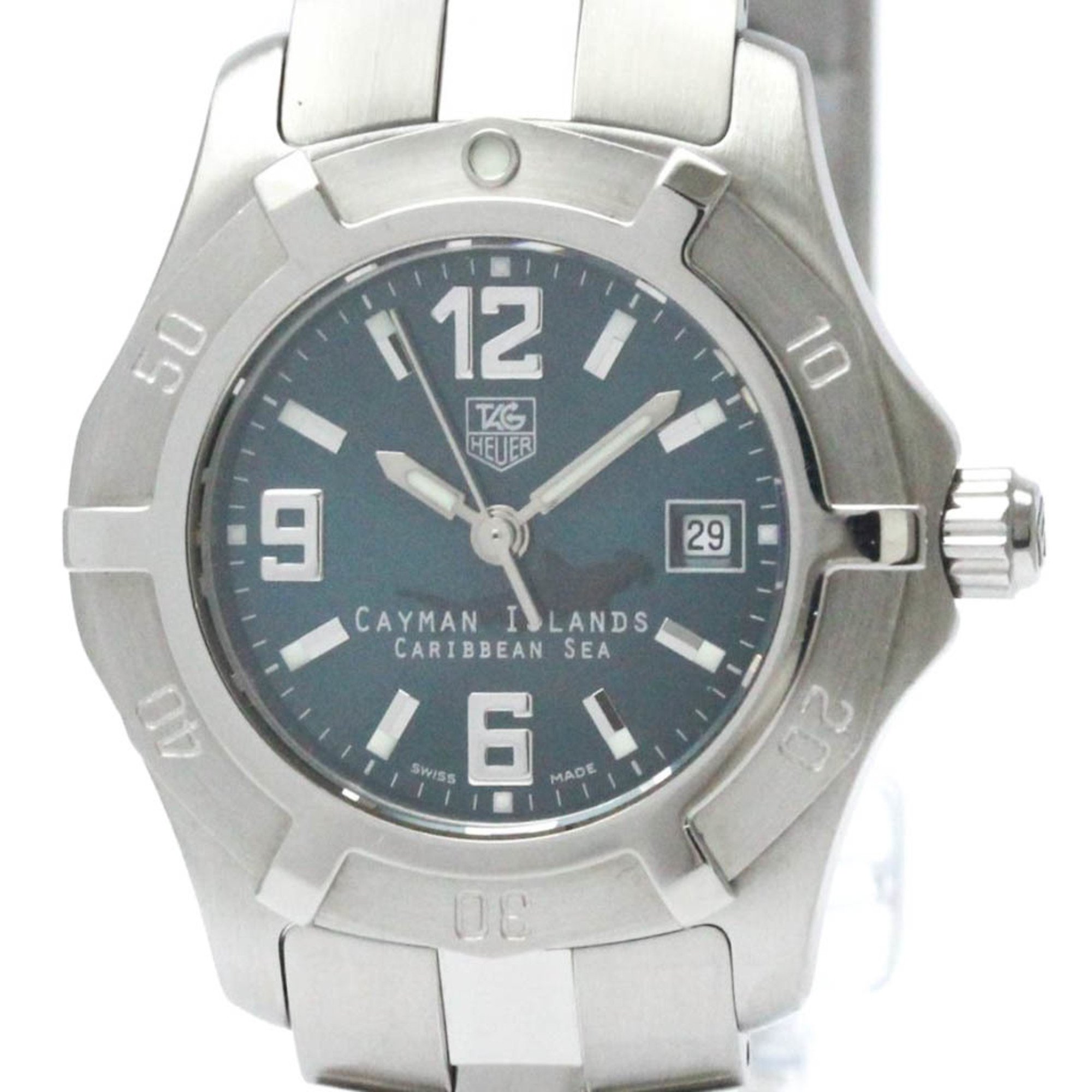 Polished TAG HEUER 2000 Exclusive Cayman Islands LTD Watch WN131M BF567516