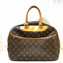 Louis Vuitton Monogram Deuville M47270 Bowling Vanity Bag Handbag Ladies