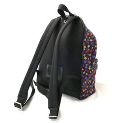 SAINT LAURENT Saint Laurent Star Backpack/Daypack YSL Sack City Mini Black Multicolor 508548 99H1E Women's