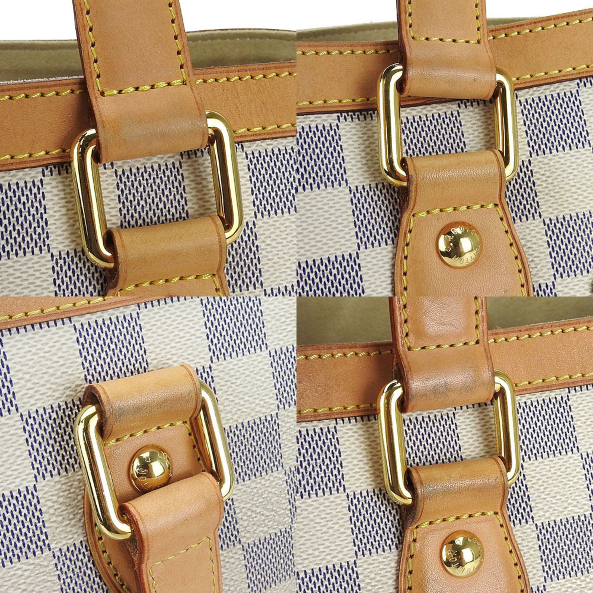 Louis Vuitton Tote Bag Hampstead PM N51207 Damier Azur Women's LOUIS VUITTON