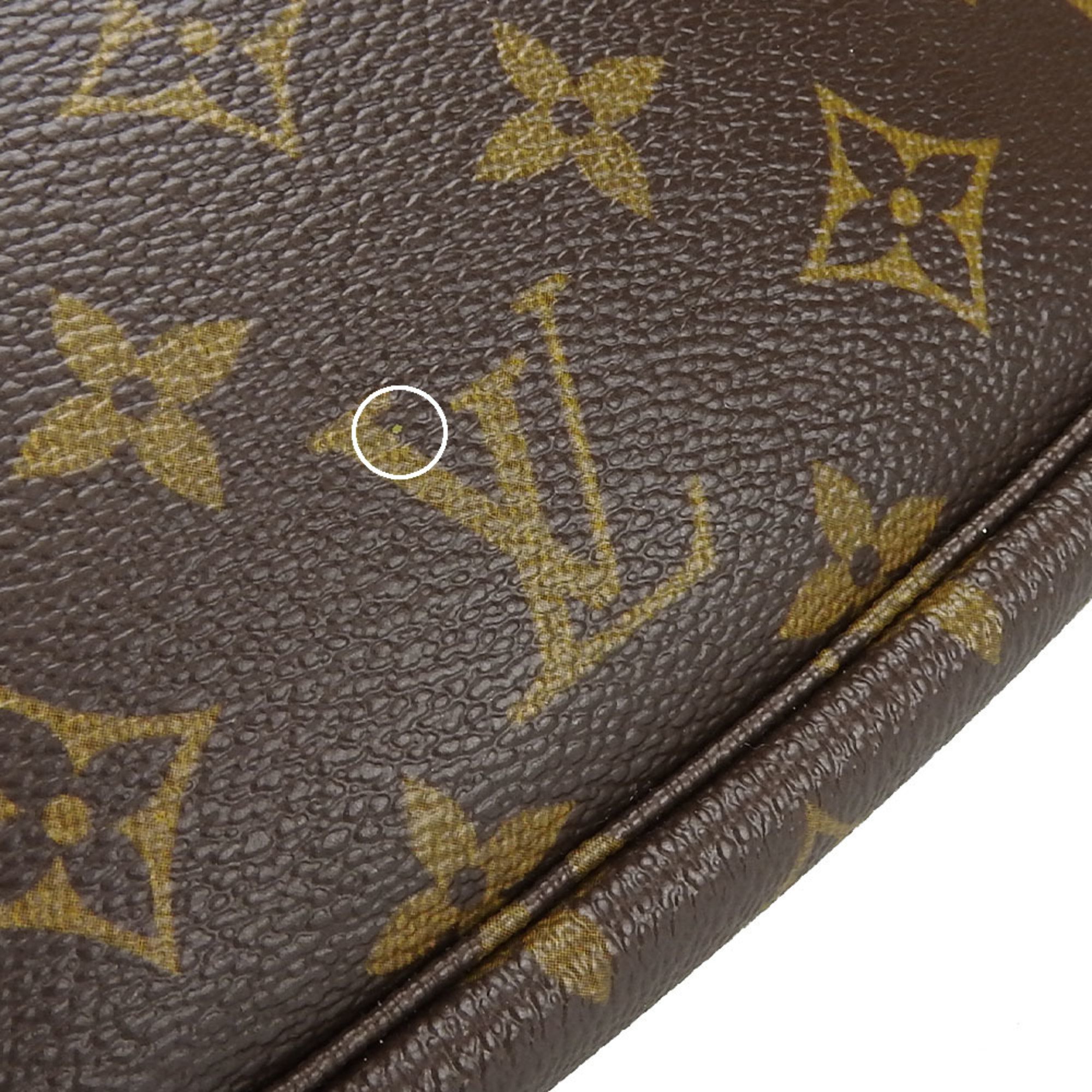 Louis Vuitton Pouch Monogram Panda Pochette Accessoire M51981 Women's LV Bag in Takashi Murakami LOUIS VUITTON