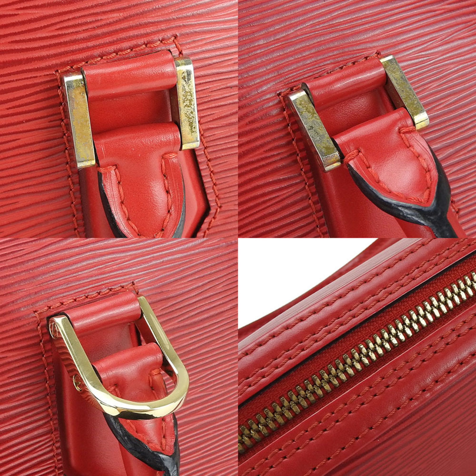 Louis Vuitton Handbag Jasmine M52087 Epi Castilian Red Chic Ladies LOUIS VUITTON hand bag epi red