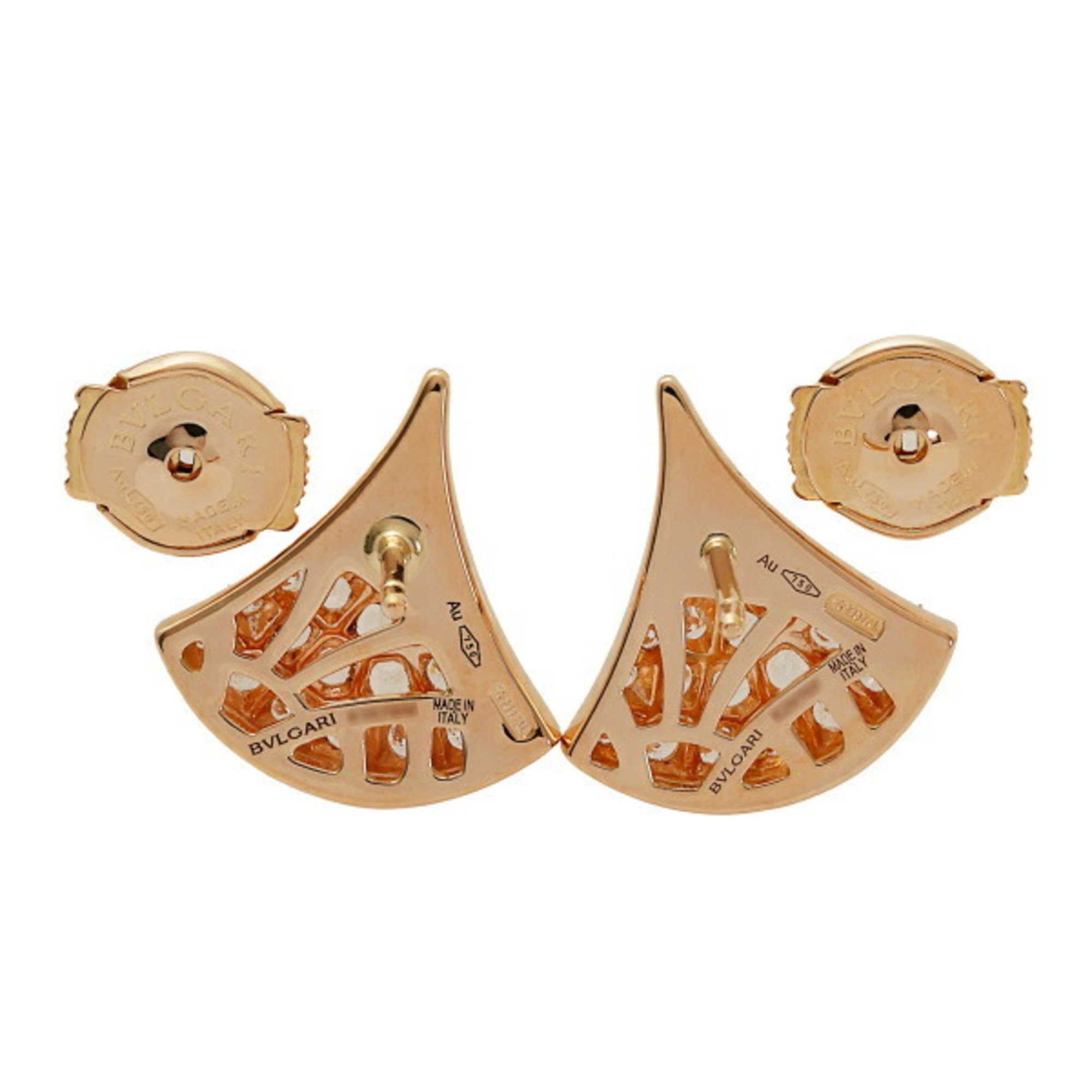 Bvlgari Bulgari Diva Dream K18PG pink gold earrings