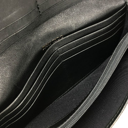 JIMMY CHOO 00715 Bi-fold long wallet leather black studded star NINO LTU METALLIC MIX Long 15152