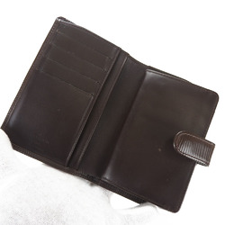 LOUIS VUITTON M6324D Portefeuil Viennois Epi Bifold Wallet Moca Brown Women's LV Vuitton Leather Sirver