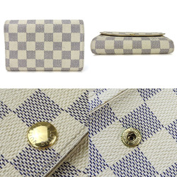 Louis Vuitton Trifold Wallet Compact Portefeuille Alexandra N63068 Damier Azur Accessories Women's LOUIS VUITTON LV PVC 22076