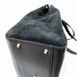 Furla FURLA leather black bag handbag ladies