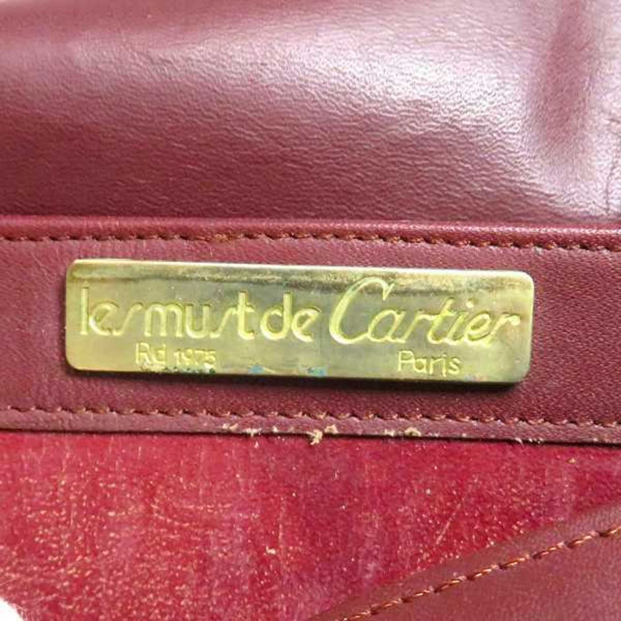 Cartier Mustline Bordeaux Bag Shoulder Ladies