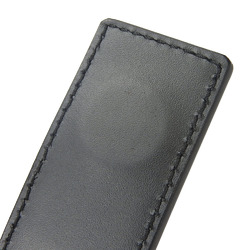 gucci money clip guccisima 522867 black leather men's