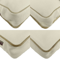 LOEWE 374.96.623 Maia Bag Anagram Off-White Leather HAND Women's