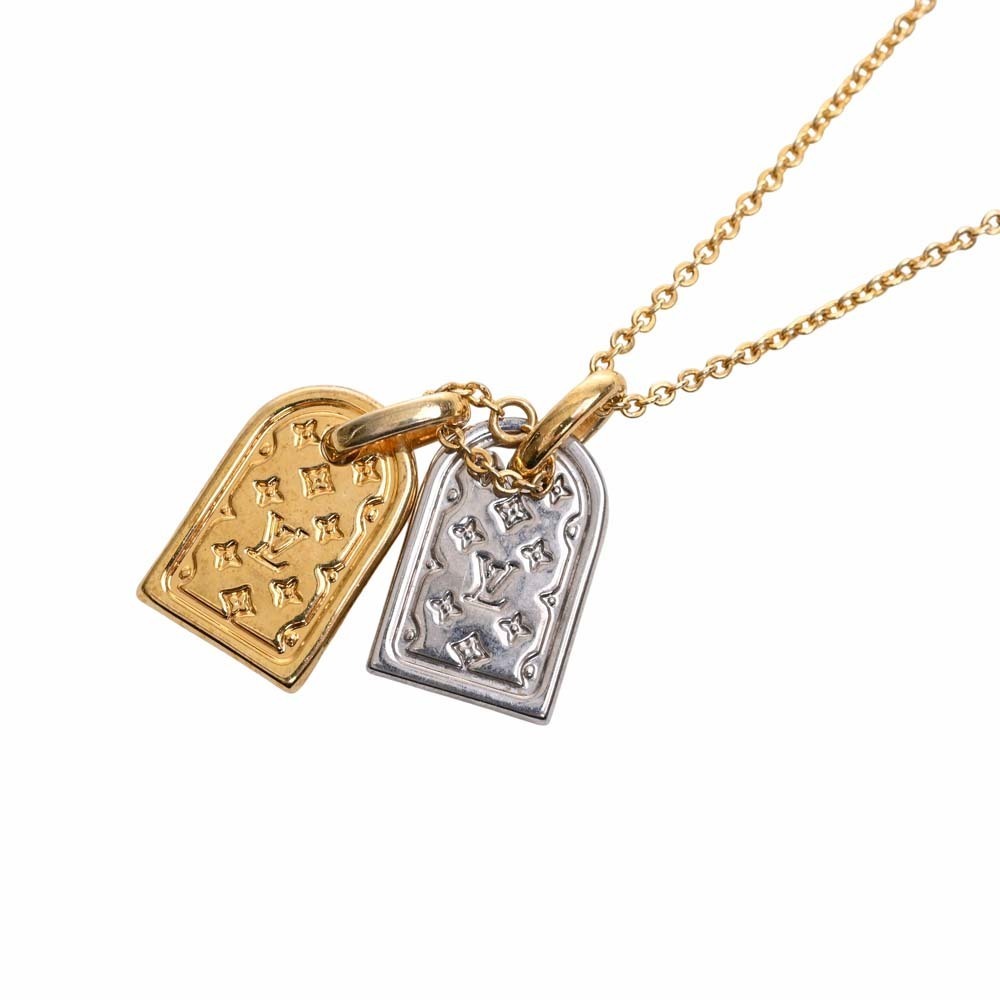 Louis vuitton store nanogram necklace