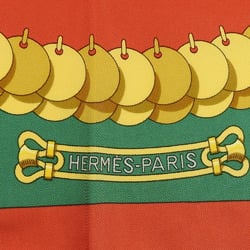 HERMES CARRE90 scarf 100% silk KOSMIMA space blue green red ladies