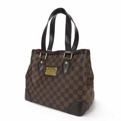 LOUIS VUITTON N51205 Hampstead PM Damier Tote Bag Ladies Checkered Pattern Brown