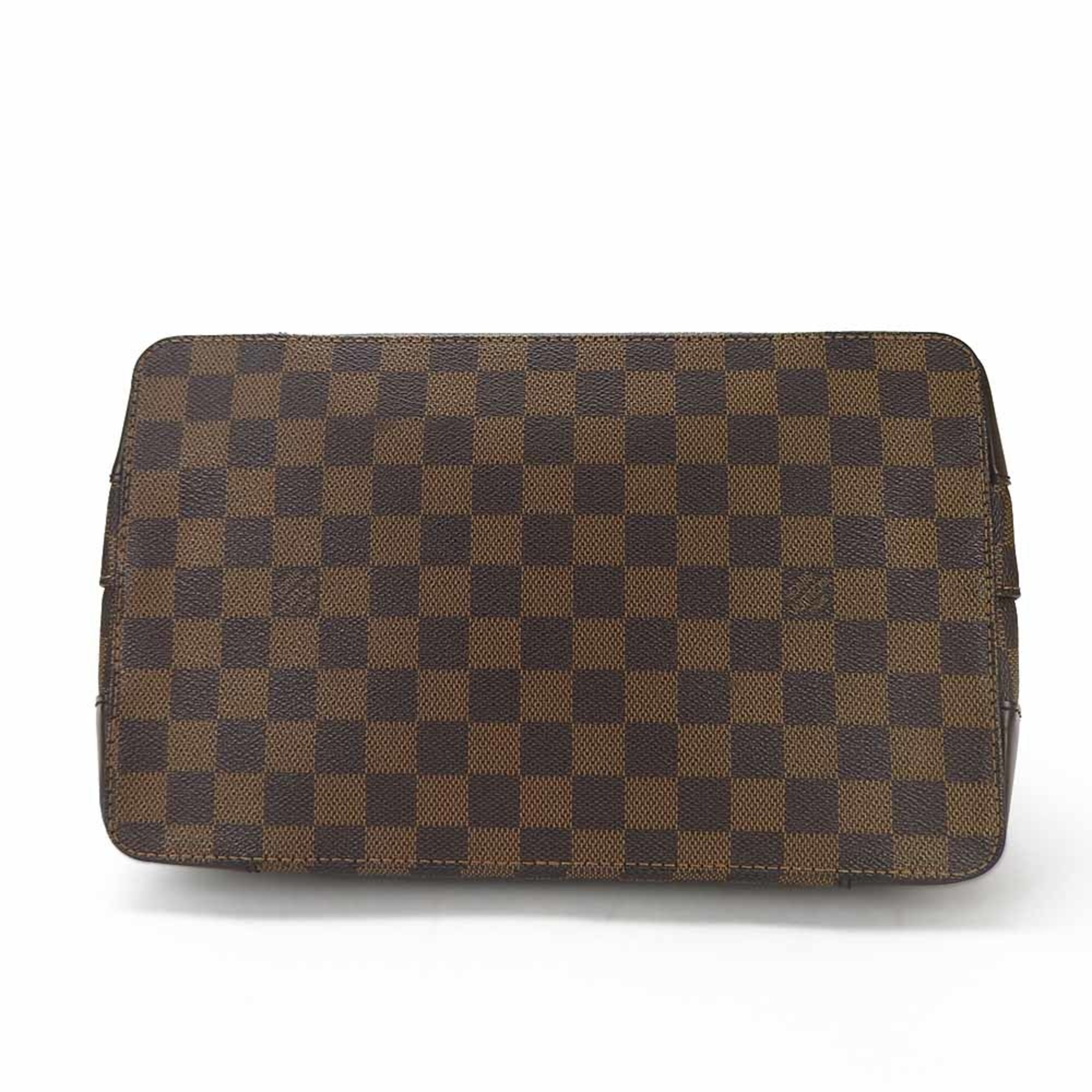 LOUIS VUITTON N51205 Hampstead PM Damier Tote Bag Ladies Checkered Pattern Brown