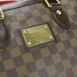 LOUIS VUITTON N51205 Hampstead PM Damier Tote Bag Ladies Checkered Pattern Brown