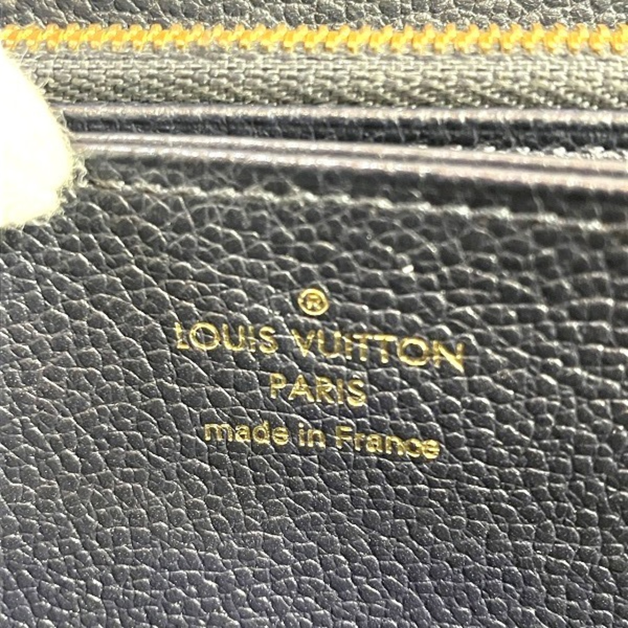 Louis Vuitton Monogram Empreinte Marine Rouge M62121 Long Wallet Unisex