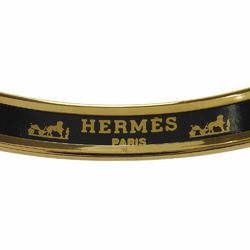 hermes bangle bracelet enamel accessory belt pattern cloisonne gold blue yellow plated ladies accessories