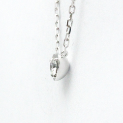 Cartier Diamants Légers De Cartier White Gold (18K) Diamond Men,Women Fashion Pendant Necklace (Silver)