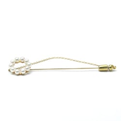 Mikimoto Pearl Brooch Yellow Gold (18K) Pearl Brooch Gold,White