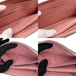 Coach round long wallet F54007 leather pink ladies coach zippy zip around