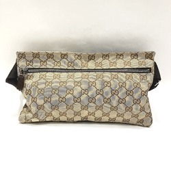 GUCCI GG canvas 28566 bag body waist pouch unisex